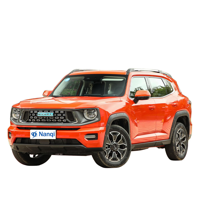 Oranje kleur 5-zits Haval Dargo SUV Mid Size Plug In Hybrid SUV