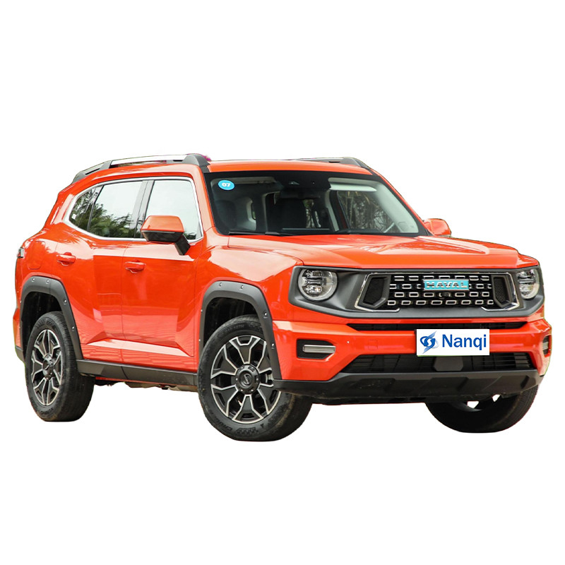 Oranje kleur 5-zits Haval Dargo SUV Mid Size Plug In Hybrid SUV