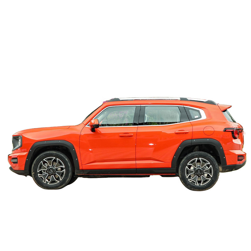 Oranje kleur 5-zits Haval Dargo SUV Mid Size Plug In Hybrid SUV